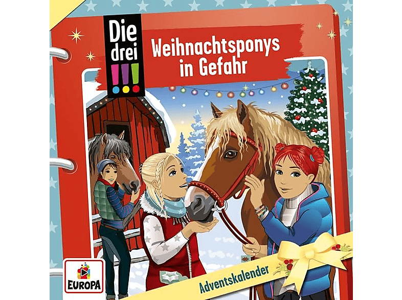 Die Drei ??? - Adventskalender/Weihnachtsponys in Gefahr (CD) von SONY MUSIC ENTERTAINMENT GER