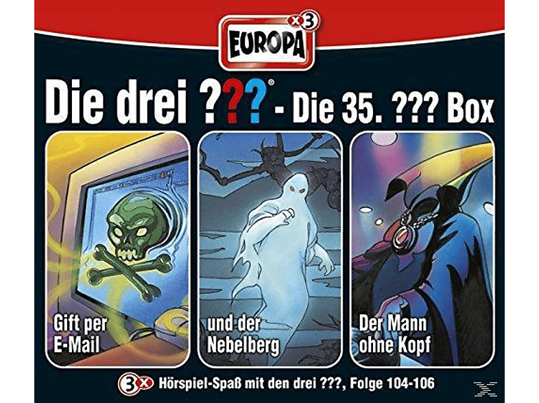 Die drei ??? - Box 35 Folgen 104-106 (CD) von SONY MUSIC