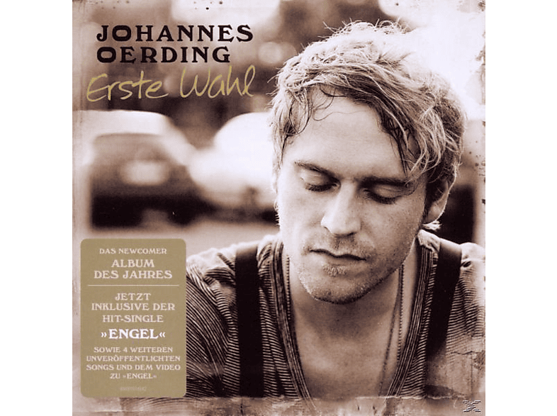Johannes Oerding - Erste Wahl-Deluxe Edition (CD EXTRA/Enhanced) von SONY MUSIC