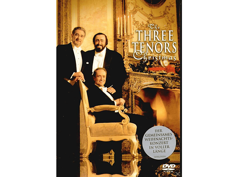 José Carreras, Luciano Pavarotti, Plácido Domingo - Carreras/Domingo/Pavarotti Weihnachten Mit Den 3 Tenören (DVD) von SONY MUSIC