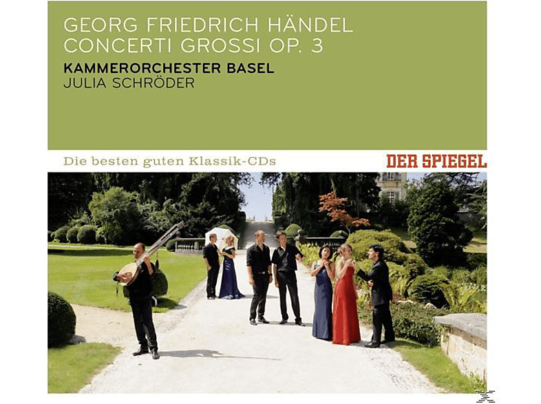 Kammerorchester Basel, Julia Schröder - Spiegel: Die Besten Guten-Concerti Grossi Op.3 (CD) von SONY MUSIC