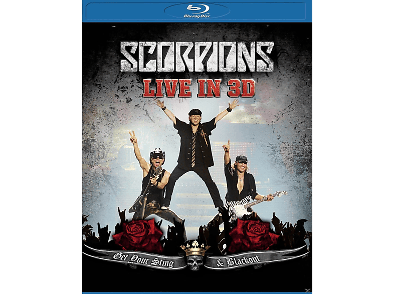 Scorpions - Get Your Sting And Blackout Live In 3d (Blu-ray) von SONY MUSIC