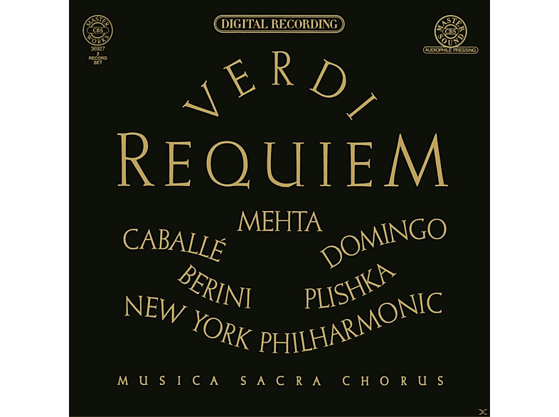 Zubin Mehta, Montserrat Caballé, Bianca Berini, Plácido Domingo, New York Philharmonic Orchestra, Plishka Paul - Requiem (CD) von SONY MUSIC