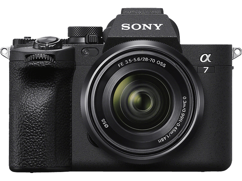 SONY Alpha 7 M4 KIT (ILCE-7M4K) Systemkamera mit Objektiv 28-70 mm, 7,6 cm Display Touchscreen, WLAN von SONY