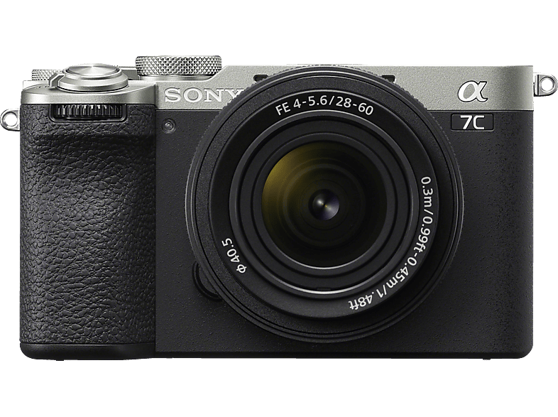 SONY Alpha 7C II Kit (ILCE-7CM2LS) Vollformat Kamera mit Objektiv 28 - 60 mm, 7,5 cm Display Touchscreen, WLAN von SONY