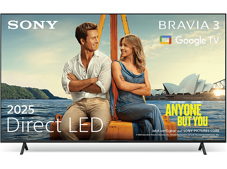 SONY BRAVIA 3 K55 S 35 LED TV (55 Zoll / 139 cm, UHD 4K, SMART TV) von SONY