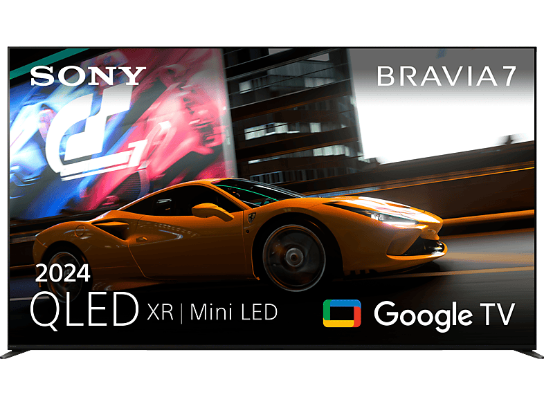 SONY BRAVIA 7 K85XR70 QLED TV (Flat, 85 Zoll / 215 cm, 4K, SMART TV, Google TV) von SONY