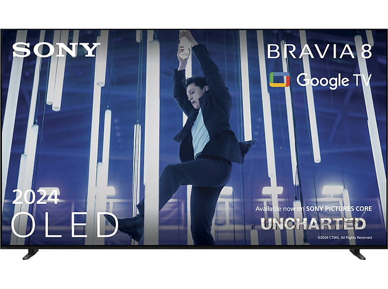 SONY BRAVIA 8 K 55 XR 80 OLED TV (Flat, Zoll / 139 cm, UHD 4K, SMART TV, Google TV) von SONY