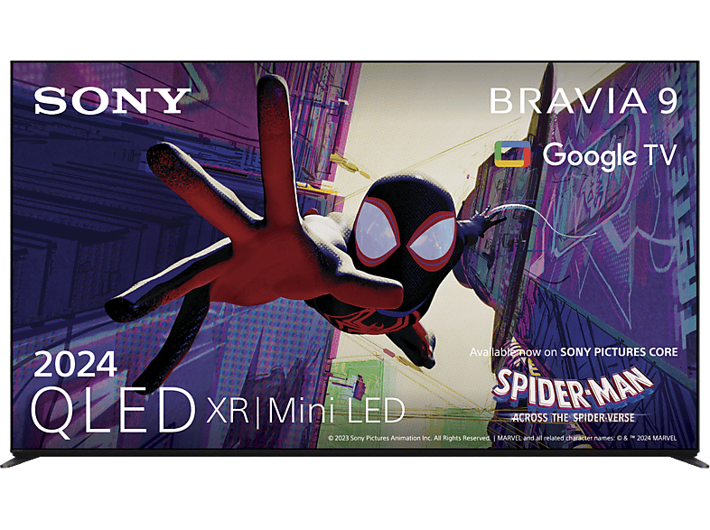 SONY BRAVIA 9 K75XR90 QLED TV (Flat, 75 Zoll / 189 cm, 4K, SMART TV, Google TV) von SONY