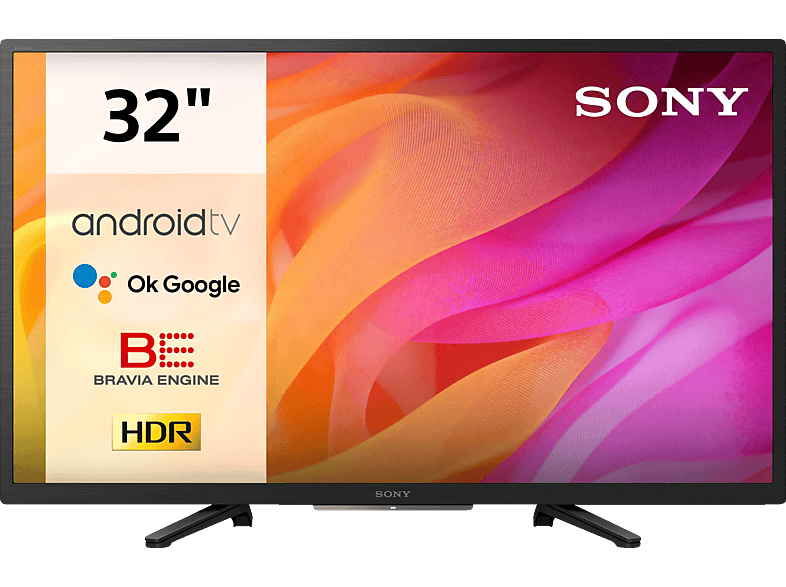 SONY KD-32W800 P1 LED TV (Flat, 32 Zoll / 80 cm, HD-ready, SMART TV, Android TV) von SONY