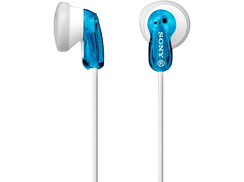 SONY MDR-E9LP, In-ear Kopfhörer Blau von SONY