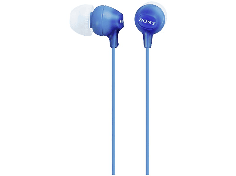 SONY MDR-EX15LP, In-ear Kopfhörer Blau SONY MDR-EX15LP, In-ear Kopfhörer Blau von SONY