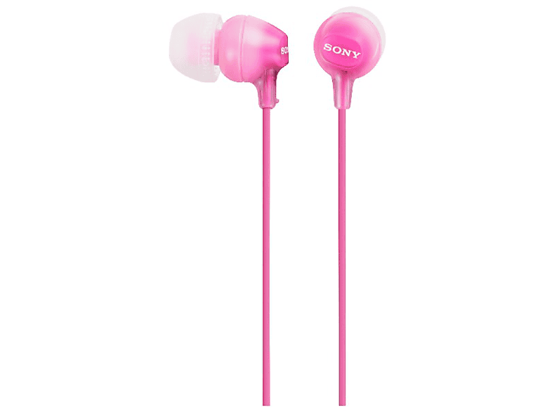 SONY MDR-EX15LP, In-ear Kopfhörer Pink von SONY