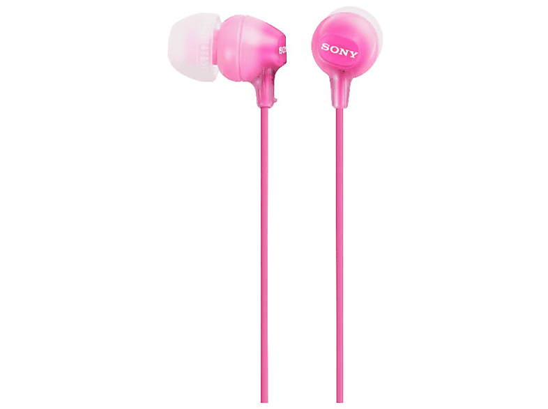 SONY MDR-EX15LP, In-ear Kopfhörer Pink SONY MDR-EX15LP, In-ear Kopfhörer Pink von SONY