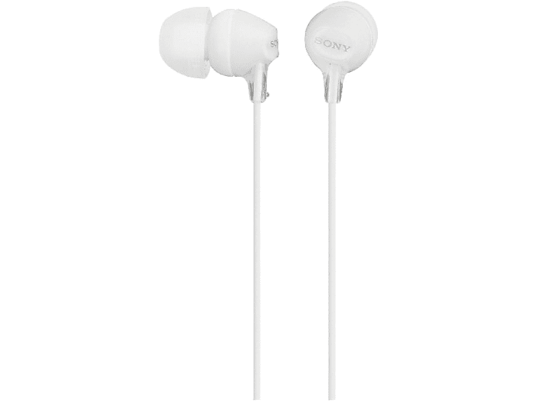 SONY MDR-EX15LP, In-ear Kopfhörer Weiß SONY MDR-EX15LP, In-ear Kopfhörer Weiß von SONY