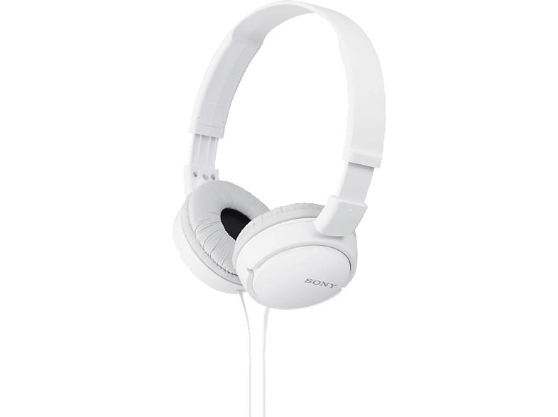 SONY MDR-ZX110, On-ear Kopfhörer Weiß von SONY