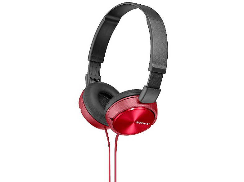 SONY MDR-ZX310, On-ear Kopfhörer Rot von SONY