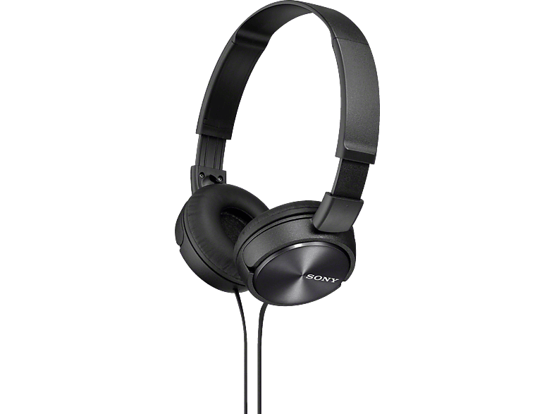 SONY MDR-ZX310, On-ear Kopfhörer Schwarz von SONY