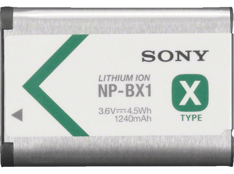 SONY NP-BX1 Li-Ion Akku, 3.6 Volt, 1240 mAh von SONY