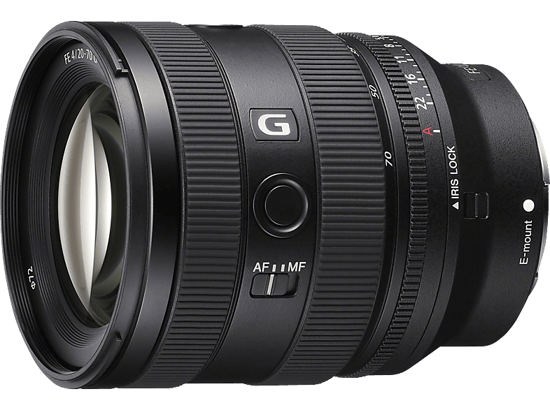 SONY SEL2070G 20 mm - 70 f./4-22 Circulare Blende, G-Lens (Objektiv für Sony E-Mount, Schwarz) von SONY