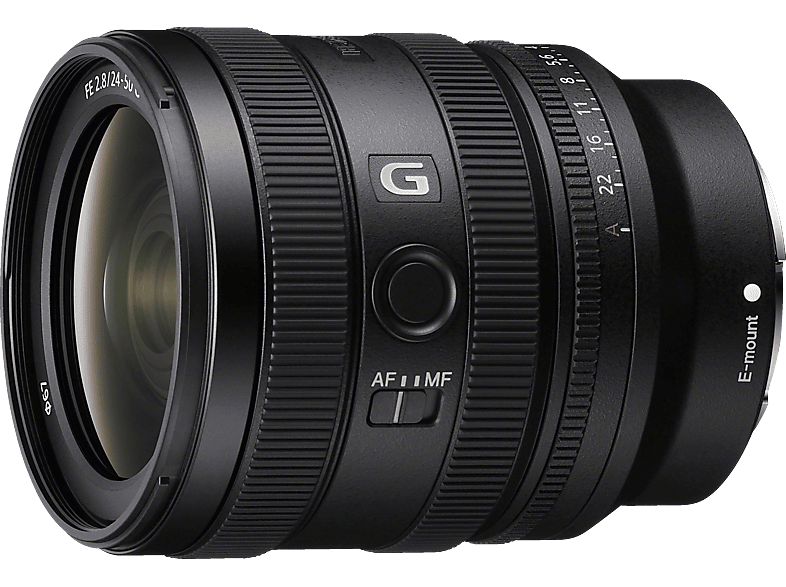 SONY SEL2450G 24 mm - 50 f./2.8 G-Lens (Objektiv für Sony E-Mount, Schwarz) von SONY