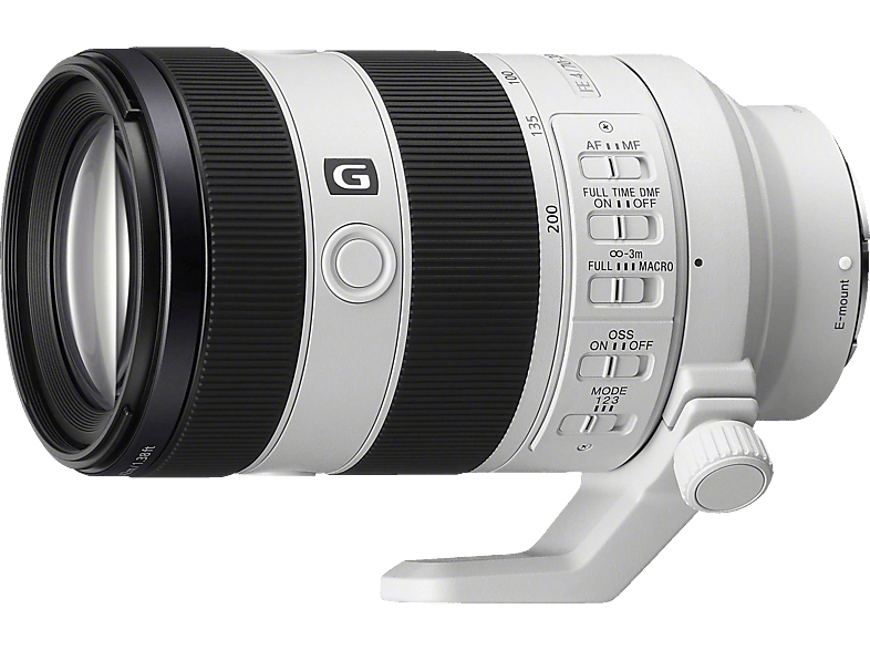 SONY SEL70200G2 70 mm - 200 f/4.0 G-Lens, OS, ED, FRL, DMR, Circulare Blende, IF (Objektiv für Sony E-Mount, Schwarz) von SONY