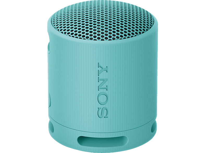 SONY SRS-XB100 Bluetooth Lautsprecher, Blau, Wasserfest von SONY