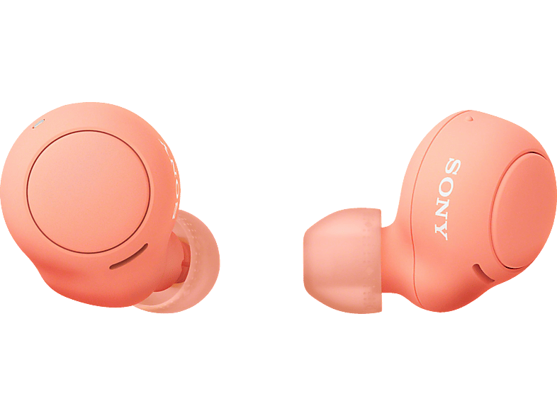 SONY WF-C500 Earbuds, Ladeetui, In-ear Kopfhörer Bluetooth Orange von SONY