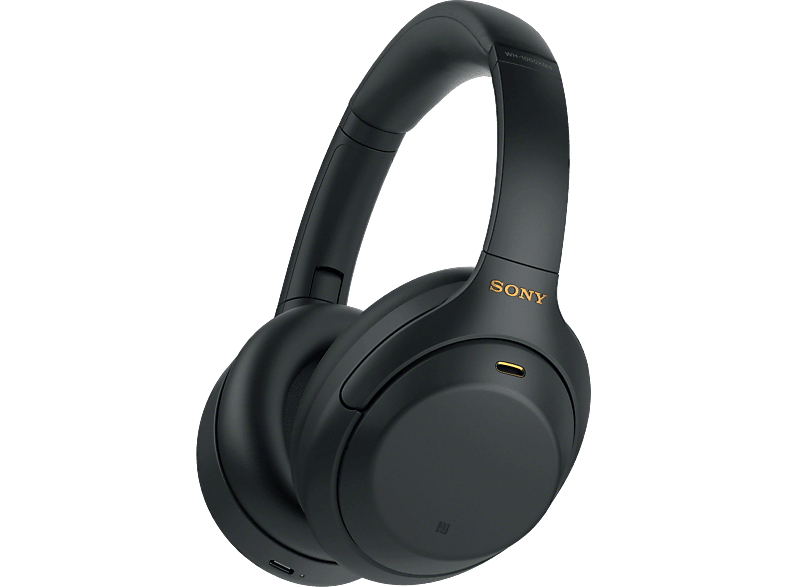 SONY WH-1000XM4 Noise Cancelling, Over-ear Kopfhörer Bluetooth Schwarz von SONY