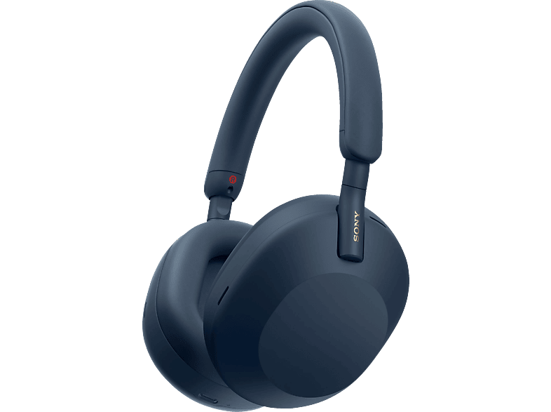 SONY WH-1000XM5, Noise Cancelling, Over-ear Kopfhörer Bluetooth Midnight Blue von SONY