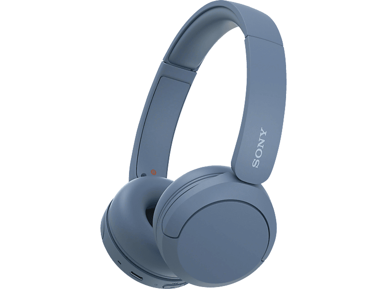 SONY WH-CH520, On-ear Kopfhörer Bluetooth Blue von SONY