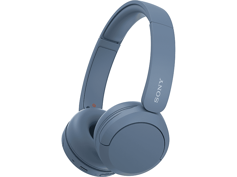 SONY WH-CH520, On-ear Kopfhörer Bluetooth Blue von SONY