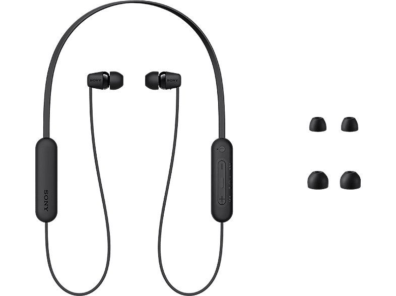 SONY WI-C100, In-ear Kopfhörer Bluetooth Schwarz von SONY