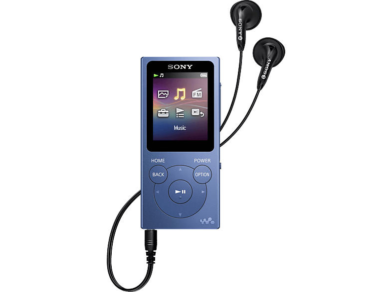 SONY Walkman NW-E394 Mp3-Player (8 GB, Blau) von SONY