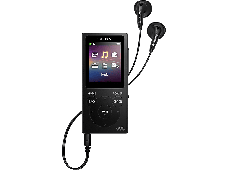 SONY Walkman NW-E394 Mp3-Player (8 GB, Schwarz) von SONY