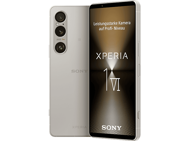 SONY XPERIA 1 VI 256 GB Platin-Silber Dual SIM von SONY
