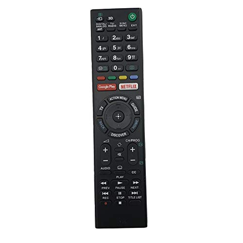 SOONHUA TV Fernbedienung Tragen-Widerstehen Und Durable Universal Smart Remote Controller für Sony TV RMT-TZ300A RMF-TX200P RMF-TX200E RMF-TX200U RMF-TX200B von SOONHUA