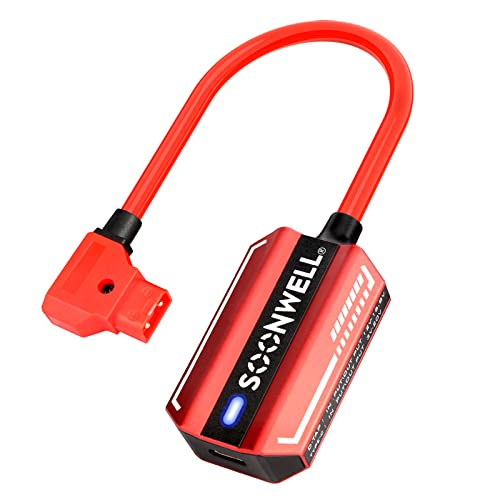 SOONWELL PD100 Schnellladegerät Bidirektionales USB-PD Typ-C Super High-Power 100W mit D-Tap-Anschluss für V-Mount/A-Mount-Akku SOONWELL PD100 Schnellladegerät Bidirektionales USB-PD Typ-C Super High-Power 100W mit D-Tap-Anschluss für V-Mount/A-Mount-Akku von SOONWELL