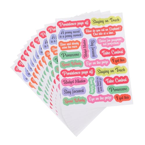 SOPOTUTU 10 Stück Handbuch Etikettenaufkleber Budgetplaner Vinyl Aufkleber Budgetbinder Etiketten Scrapbook Etiketten Bargeldumschlag Etiketten Budgetplaner Vinyl Aufkleber SOPOTUTU 10 Stück Handbuch Etikettenaufkleber Budgetplaner Vinyl Aufkleber Budgetbinder Etiketten Scrapbook Etiketten Bargeldumschlag Etiketten Budgetplaner Vinyl Aufkleber von SOPOTUTU