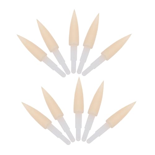SOPOTUTU 10 Stück Schwammstiftspitze Schreiben von Pinselstift Nachfüllungen Stifttipps für Kalligraphie Schwamm Kalligraphie Stiftköpfe Kalligraphie -Stiftzubehör Weiß SOPOTUTU 10 Stück Schwammstiftspitze Schreiben von Pinselstift Nachfüllungen Stifttipps für Kalligraphie Schwamm Kalligraphie Stiftköpfe Kalligraphie -Stiftzubehör Weiß von SOPOTUTU