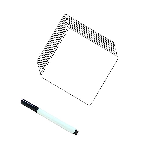 SOPOTUTU 12Stücke Wiederverwendbare Klebrige Notizen Waschbare DIY Abziehbilder Für Whiteboards Schwarzem Stift Abwischbar Und Selbstklebend Für Schule Büro Und Zuhause SOPOTUTU 12Stücke Wiederverwendbare Klebrige Notizen Waschbare DIY Abziehbilder Für Whiteboards Schwarzem Stift Abwischbar Und Selbstklebend Für Schule Büro Und Zuhause von SOPOTUTU