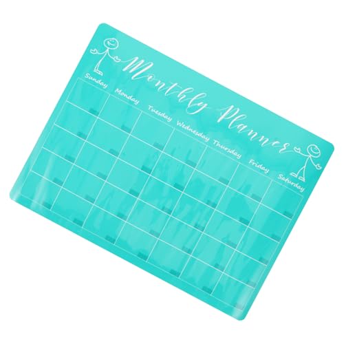 SOPOTUTU 1Satz Magnetische Kühlschranktafel Abwischbare Planer Für Tägliche Und Wöchentliche Organisation Klarsichttafel Mit Starkem Magnet Wiederverwendbar Und Praktisch Für Notizen von SOPOTUTU