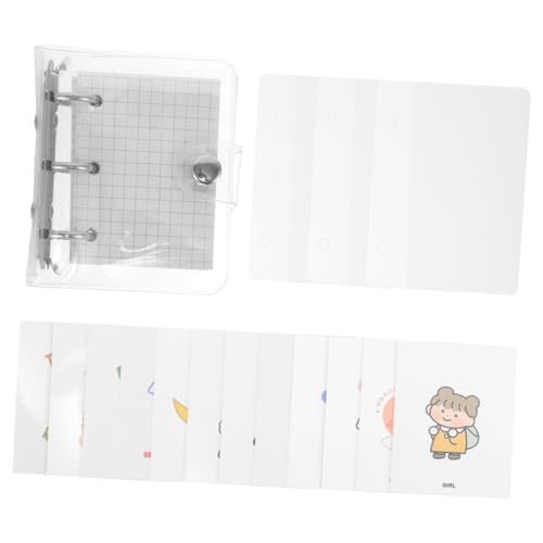 SOPOTUTU 1Satz Mini Bindemittel Ring Notizbuch mit Dekorativem Design und Aufbewahrungstaschen für Tagebuch Planung und Kreative Schreibprojekte für Schule SOPOTUTU 1Satz Mini Bindemittel Ring Notizbuch mit Dekorativem Design und Aufbewahrungstaschen für Tagebuch Planung und Kreative Schreibprojekte für Schule von SOPOTUTU