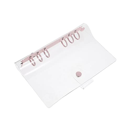 SOPOTUTU 1Stück Frischer PVC Notizbuch Ordner mit Druckknopfverschluss Transparentes Reisetagebuch für Lose Leicht und Tragbar für Büroangestellte SOPOTUTU 1Stück Frischer PVC Notizbuch Ordner mit Druckknopfverschluss Transparentes Reisetagebuch für Lose Leicht und Tragbar für Büroangestellte von SOPOTUTU