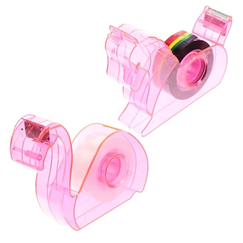 SOPOTUTU 2 Sets Klebebandschneider Süßer Transparenter Klebeband Organizer Schreibtisch Klebebandspender Halter Kleine Spender Doppeltes Arbeitstisch Klebeband SOPOTUTU 2 Sets Klebebandschneider Süßer Transparenter Klebeband Organizer Schreibtisch Klebebandspender Halter Kleine Spender Doppeltes Arbeitstisch Klebeband von SOPOTUTU