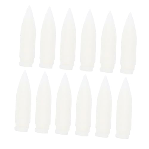 SOPOTUTU 20 Stück Marker Stiftspitzen Nylon Weiß Malstiftspitzen Ersetzen Stiftspitzen Stiftspitzen Für Lackstifte von SOPOTUTU
