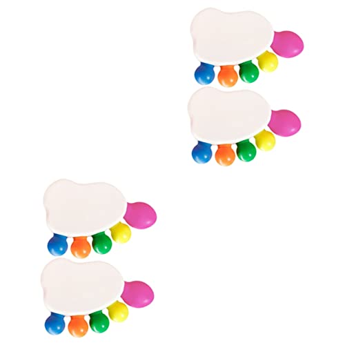 SOPOTUTU 4 Sets Highlighter Leuchtstoff Stifte Pediküre Pastell Marker Studenten Schreibwaren Kunststoff von SOPOTUTU