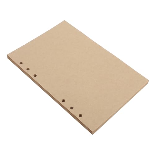 SOPOTUTU 45 Blatt Lose Seiten Des Buches Notizbücher Notizblocktaschen Ordner Blankoplanereinlagen 6 Loch Notizbuchfüller Schreibblöcke Nachfüllung A5 Journal Nachfüllungen A5 Ordnerpapier von SOPOTUTU