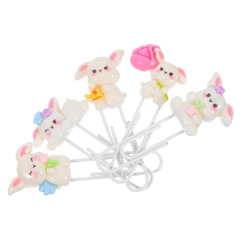 SOPOTUTU 5 Stück Kaninchen-büroklammer -lesezeichen Osterhasen-clips Ostervorräte Tierische Büroklammern Häschen Briefpapier Nette Osterdekoration Plastik SOPOTUTU 5 Stück Kaninchen-büroklammer -lesezeichen Osterhasen-clips Ostervorräte Tierische Büroklammern Häschen Briefpapier Nette Osterdekoration Plastik von SOPOTUTU