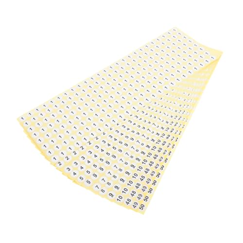 SOPOTUTU 50 Blatt Zahlenaufkleber Von Nummerierten Etiketten Selbstklebende Klassifizierung Von 1 Bis 50 Zahlenaufkleber Zähl Und Datumszahlen Vinyl Runde Digitale Aufkleber SOPOTUTU 50 Blatt Zahlenaufkleber Von Nummerierten Etiketten Selbstklebende Klassifizierung Von 1 Bis 50 Zahlenaufkleber Zähl Und Datumszahlen Vinyl Runde Digitale Aufkleber von SOPOTUTU